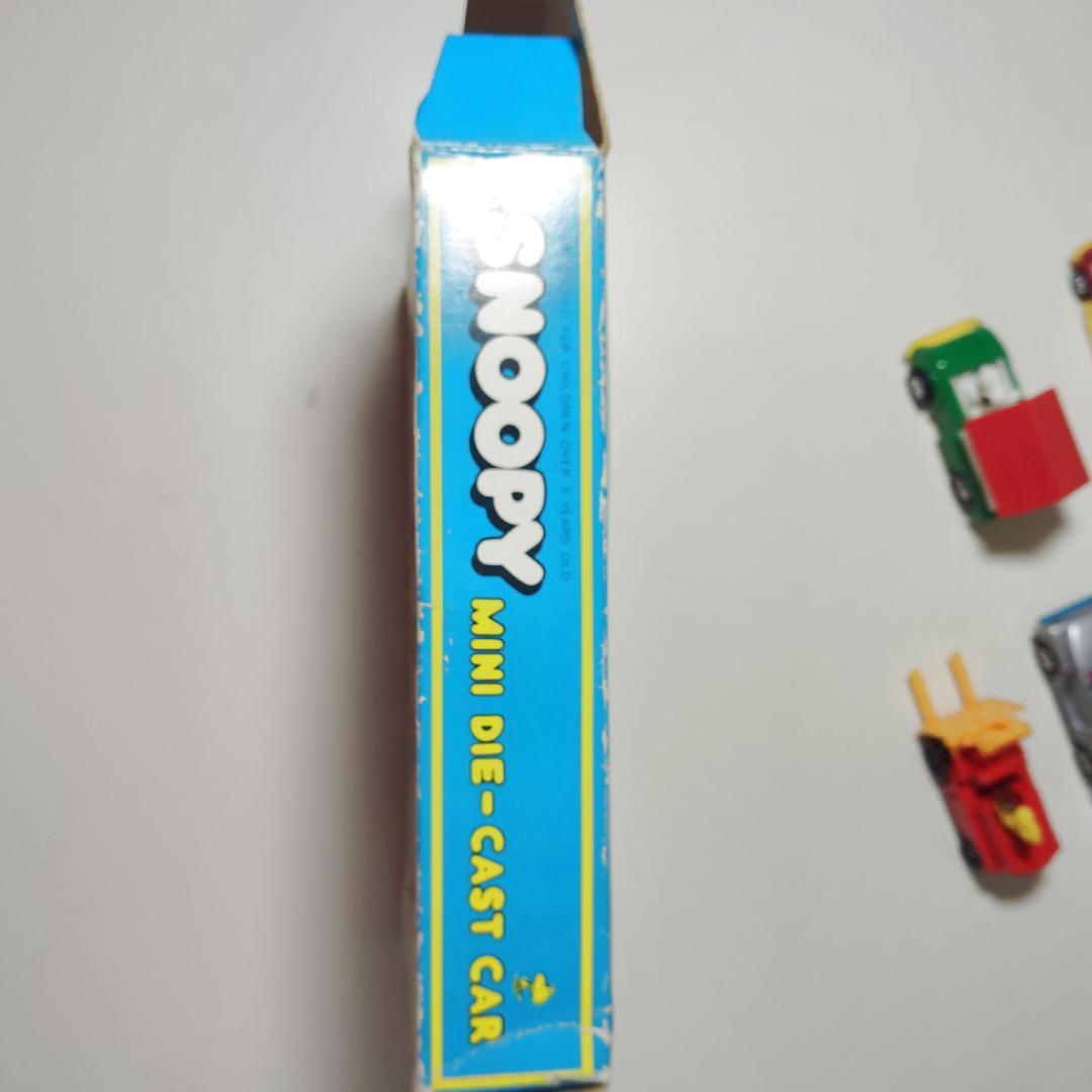 レア　Snoopy ミニダイキャストカー 4台セット　スヌーピー　アメトイ