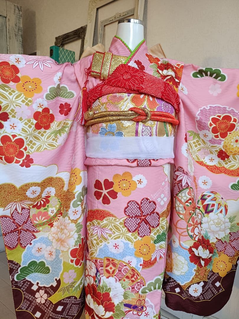 専用です☆式部浪漫着物と作り帯セット