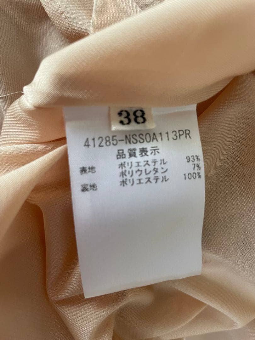 新品未使用　FOXEY NEW YORK レイニースカート　ミルクティー　38