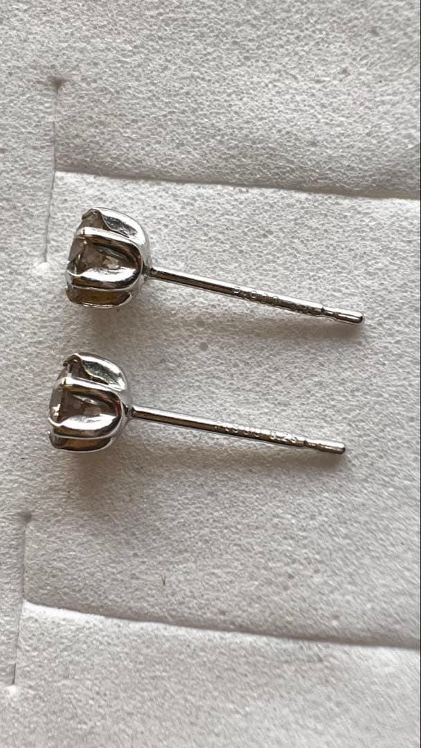 Pt900 ダイヤ 0.50ct(0.25×2) ピアス