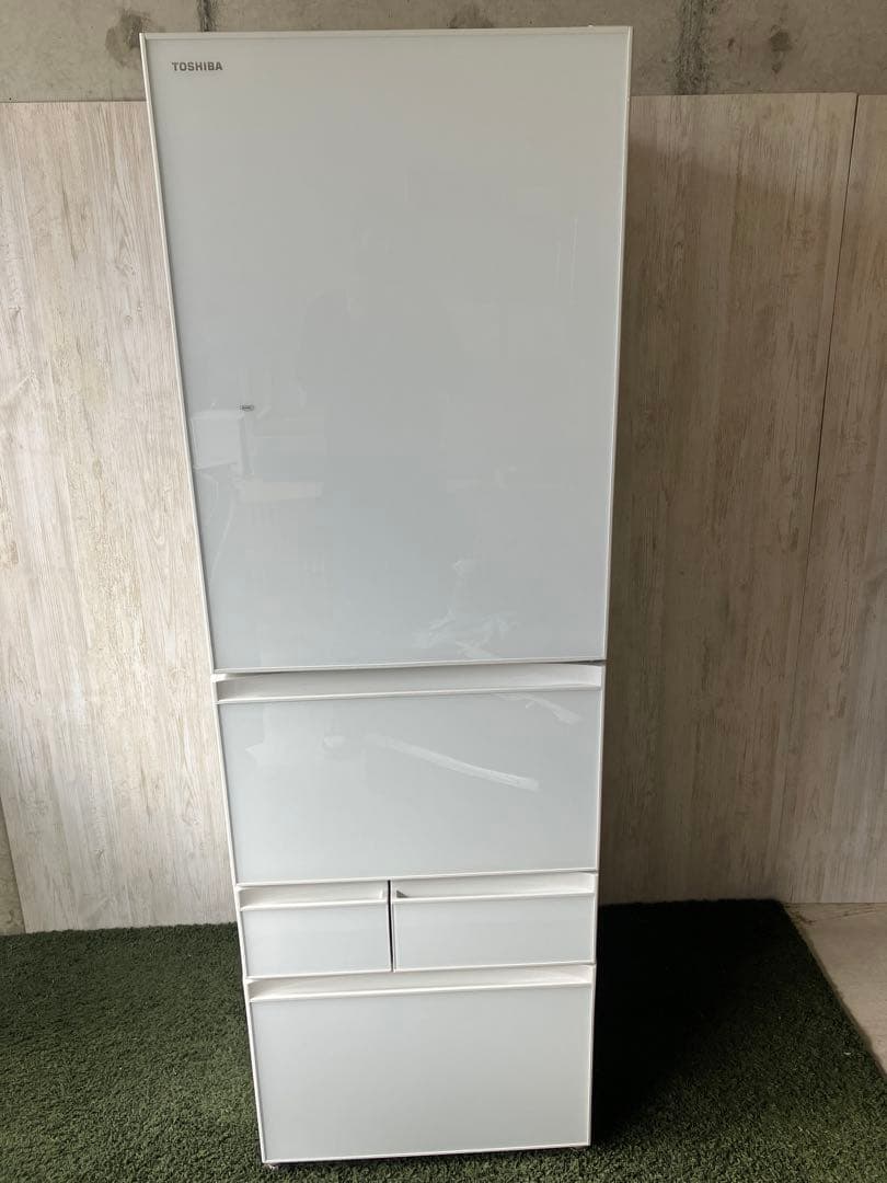 美品　TOSHIBA 冷蔵庫 GR-T41GXK 411L 2021年製