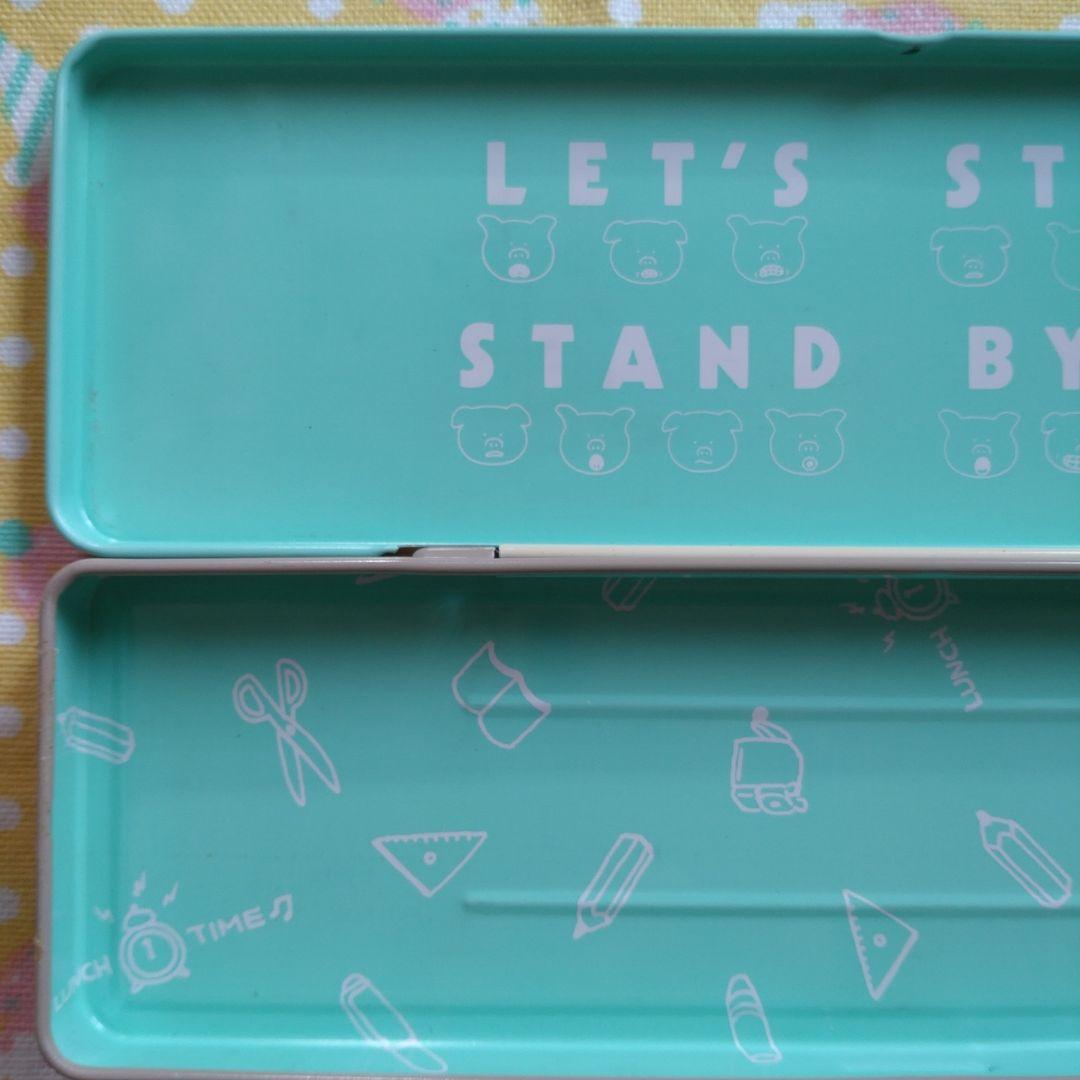 レトロ　ソニークリエイティブ　TON TON TIMING　筆箱　消しゴム