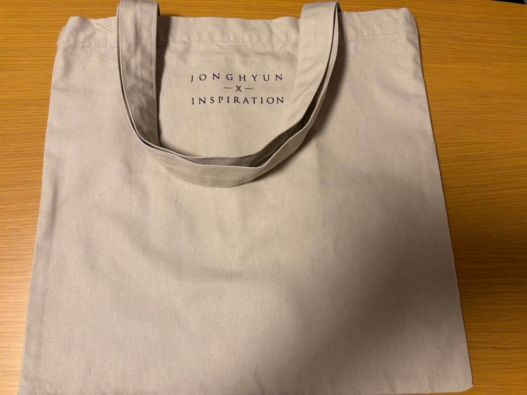 SHINee ジョンヒョン　ソロコングッズ　トートバッグ