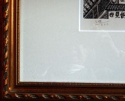 66000→52800　山下清 浅草の仲見世 リトグラフ 限定300 5号大