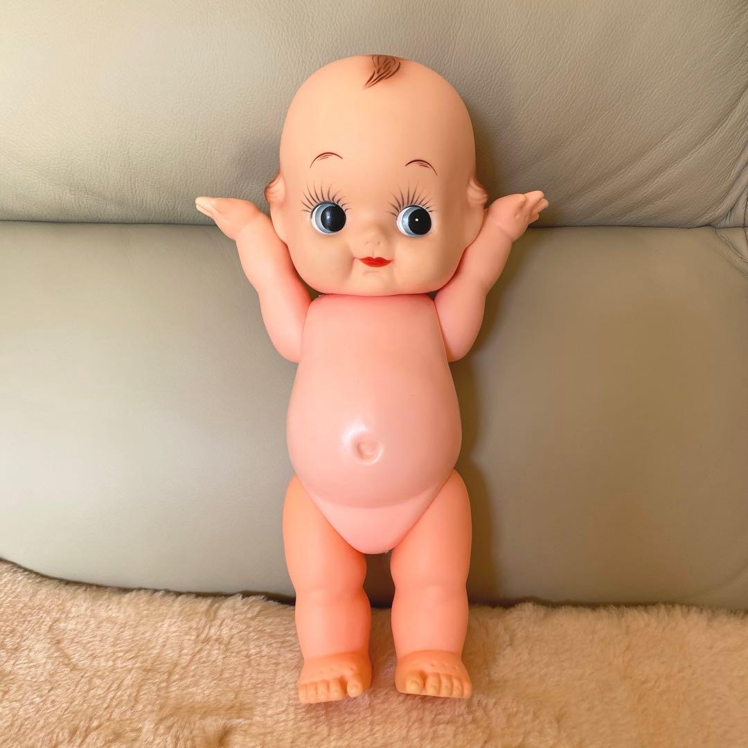 【ヴィンテージ】キューピー　人形　大きめ　小さめ　昭和レトロ
