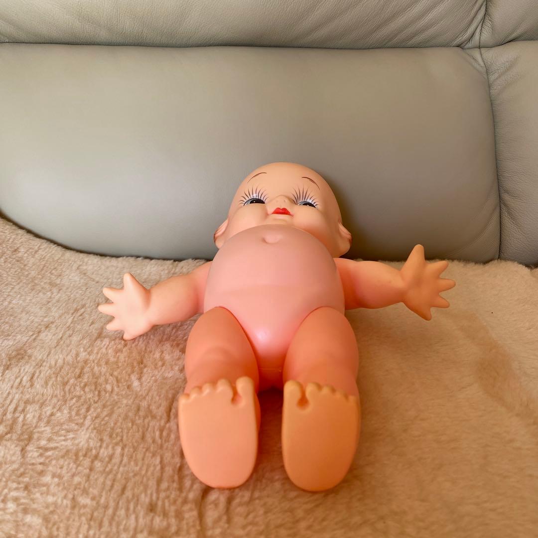 【ヴィンテージ】キューピー　人形　大きめ　小さめ　昭和レトロ