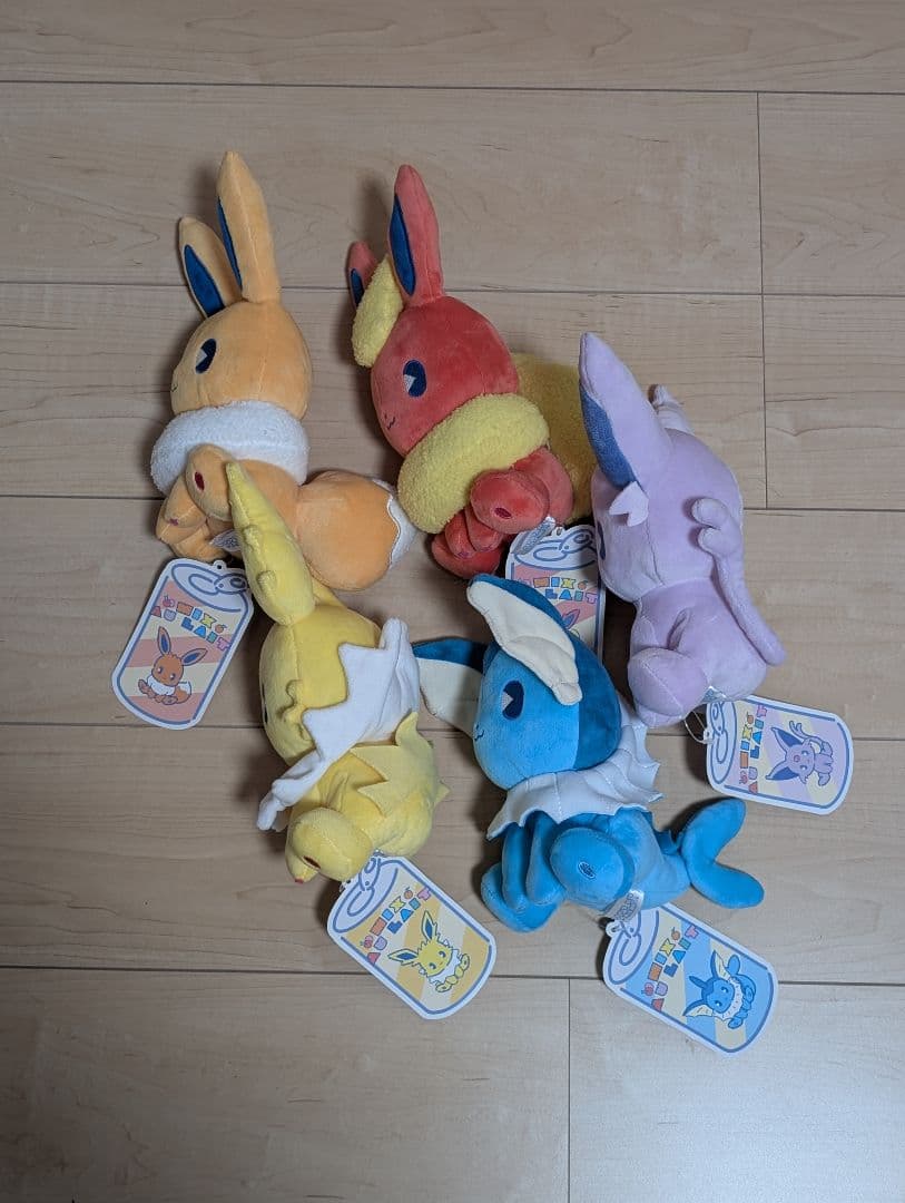 ミックスオレ　ブイズぬいぐるみ