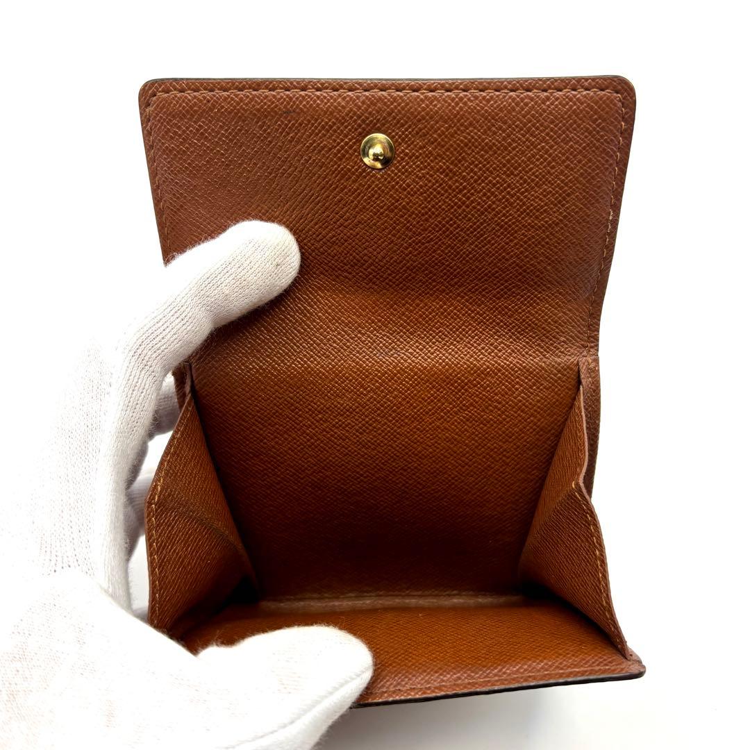 箱袋あり ヴィトン モノグラム 三つ折り財布 ビエカルト クレディ M61652