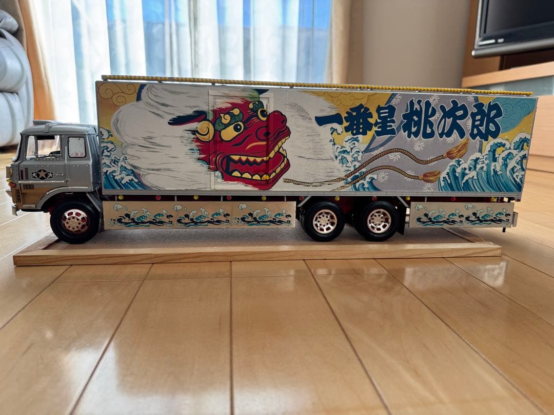 KING デコトラ1/20 天下御免改　一番星制作途中品現状渡し