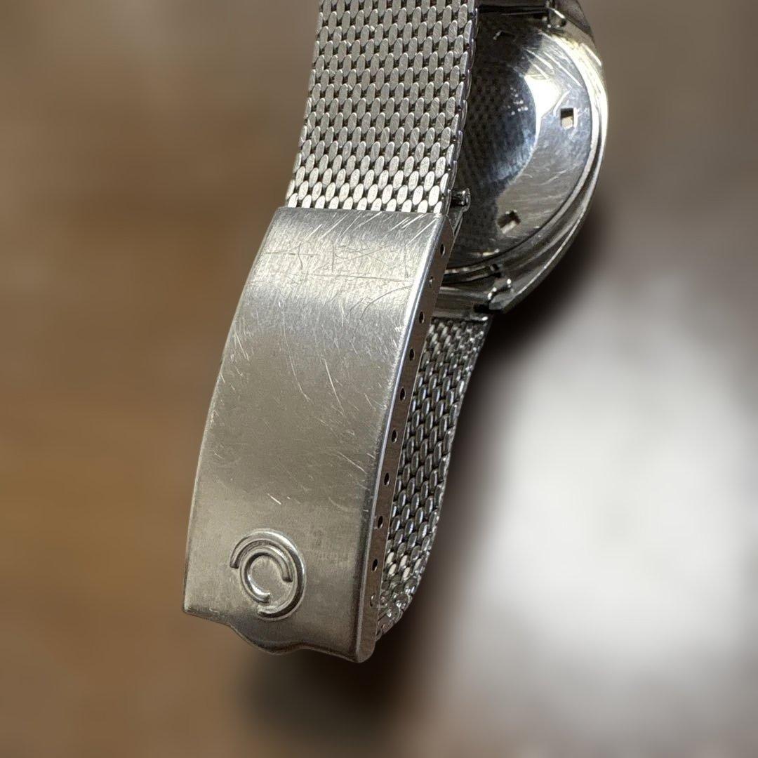 CERTINA 自動巻き時計 シルバー メッシュバンド動作確認済みです。