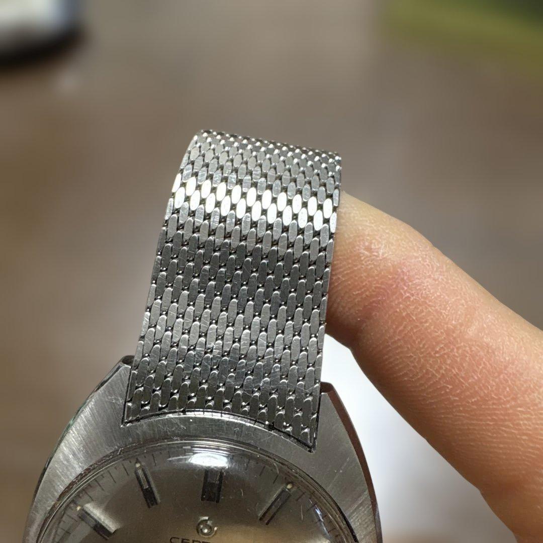 CERTINA 自動巻き時計 シルバー メッシュバンド動作確認済みです。