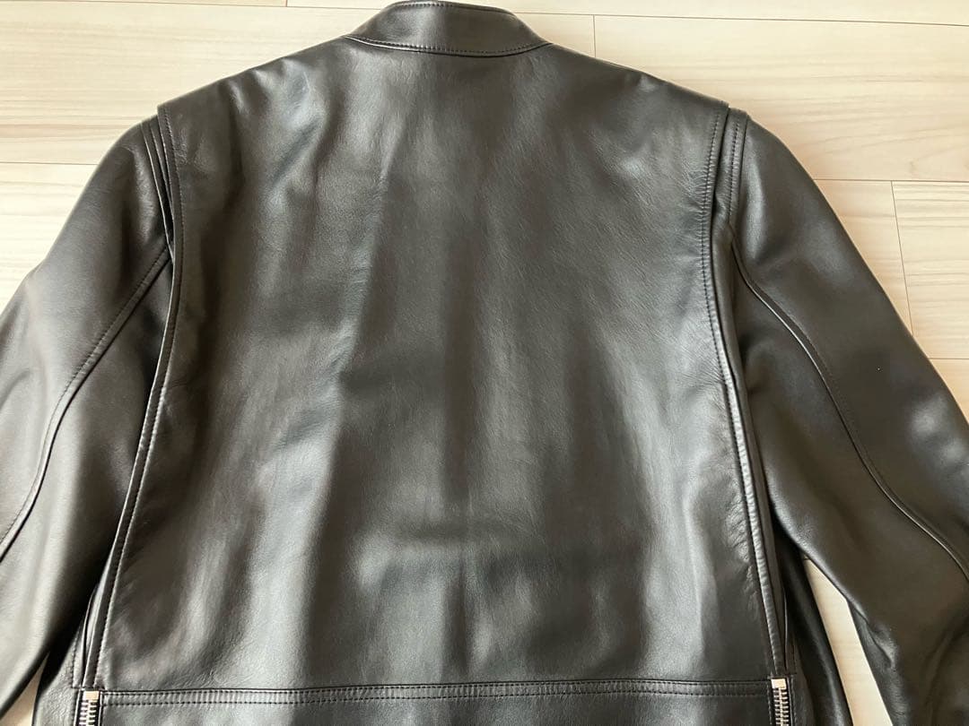 超美品 SAINT LAURENTサンローラン キース レザージャケット 56