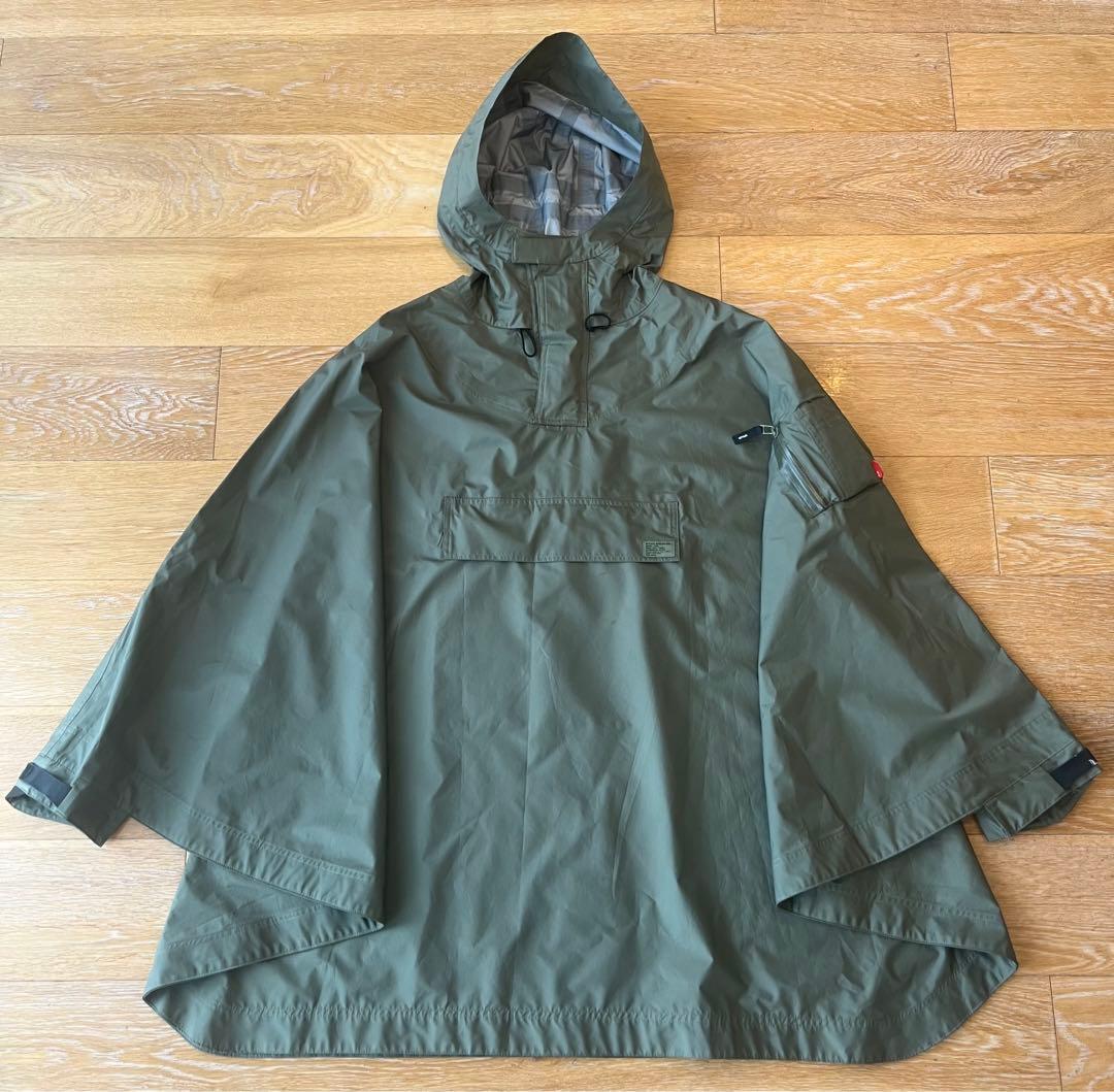 超希少！初期 アーカイブ WTAPS クロスボーン ポンチョ コート 裏原