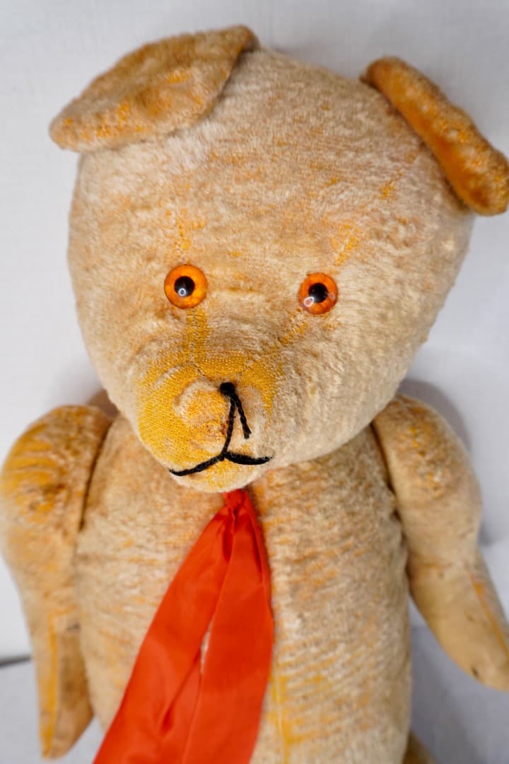 フランス アンティーク 大きなテディベア 全長74cm 1950年代