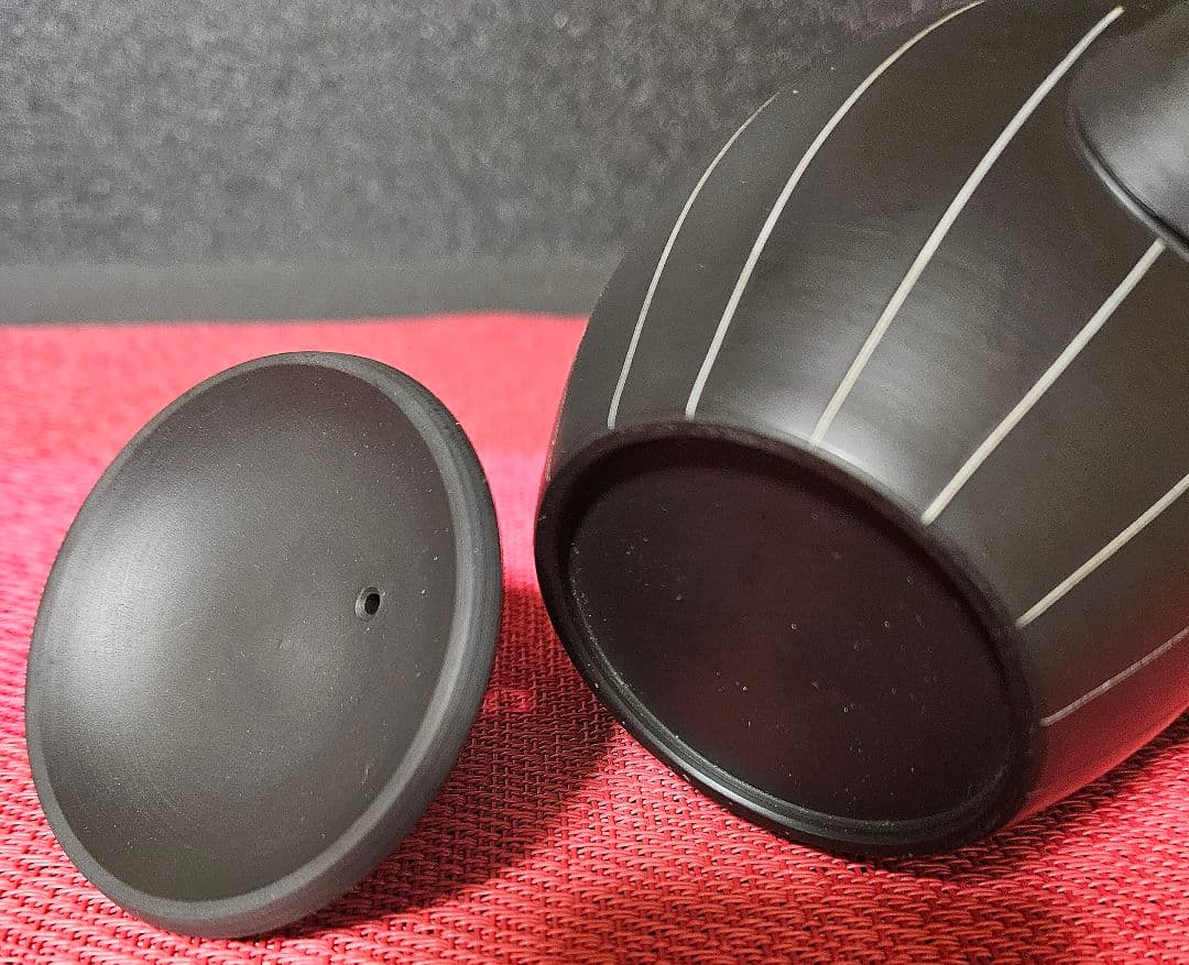 常滑焼　名工　柴田好明　作　黒泥茶注　急須　煎茶急須　常滑茶注　茶道具　茶器