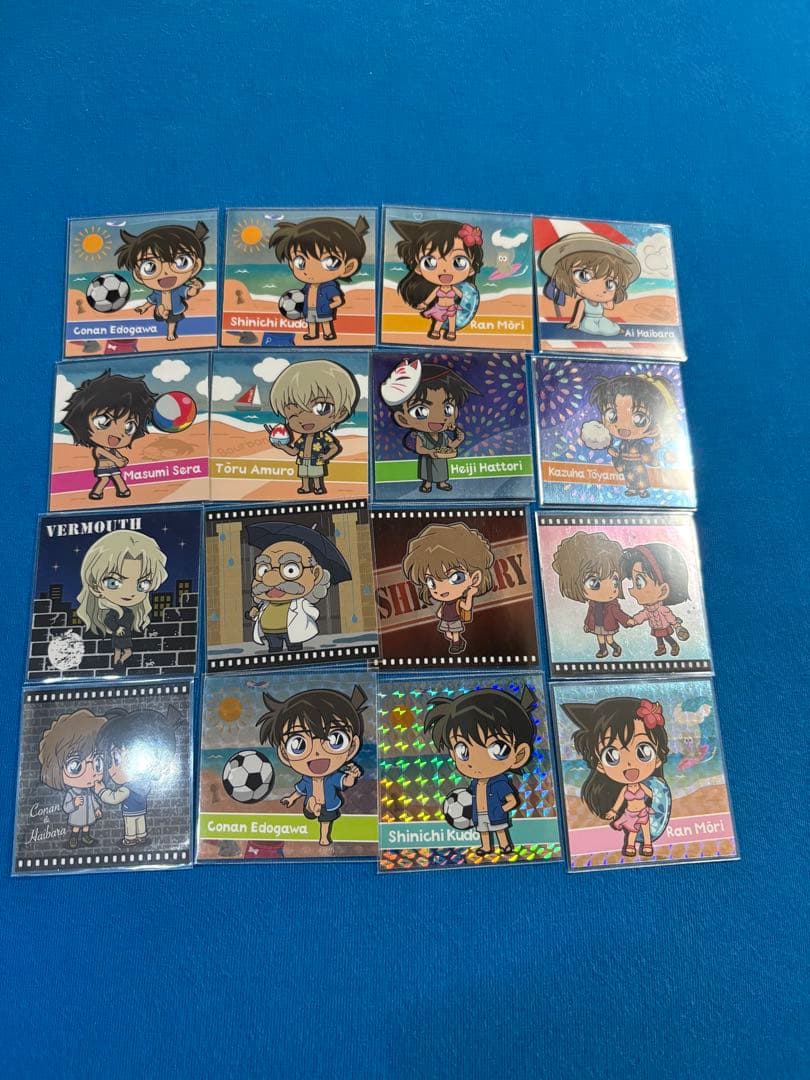 名探偵コナン　アポトキシン4869グミ　aptx4869 ちぢませ隊シールコンプ