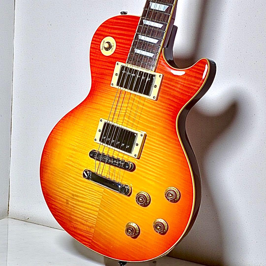 Maison LP-28系 フレイムトップ 整備済エレキギター 美品 当たり個体