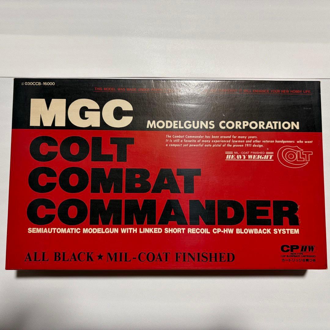 MGC COLT'S COMBAT COMMANDER .45発火式モデルガン