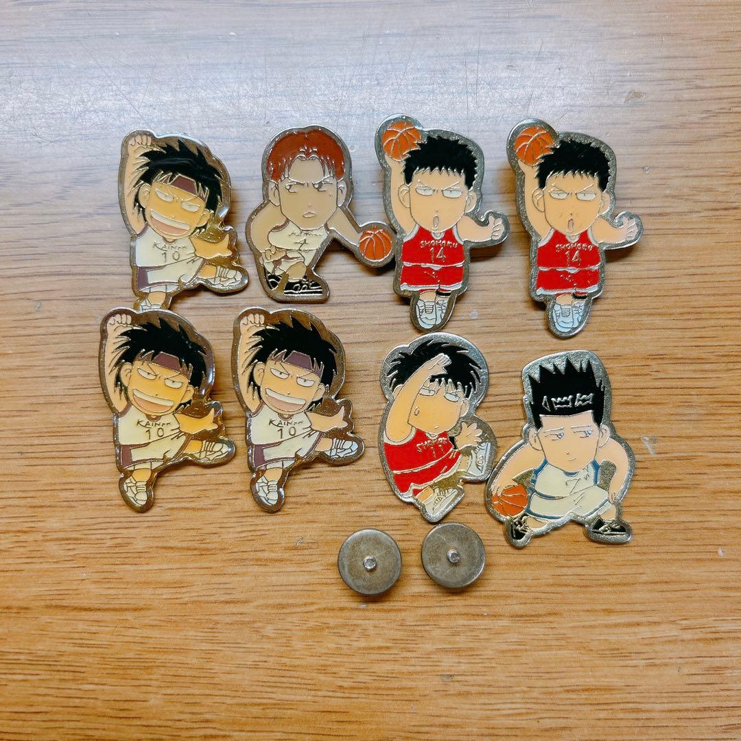 スラムダンク SRAMDUNK ピンズ ピンバッジ 三井寿 流川楓 仙道彰