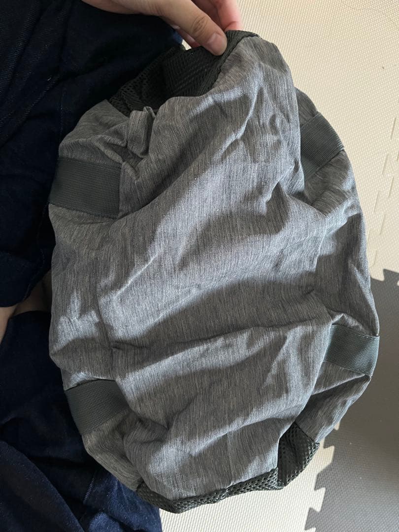 ボストンバッグ 折りたたみ 大容量 軽量 コンパクト 旅行 25L グレー