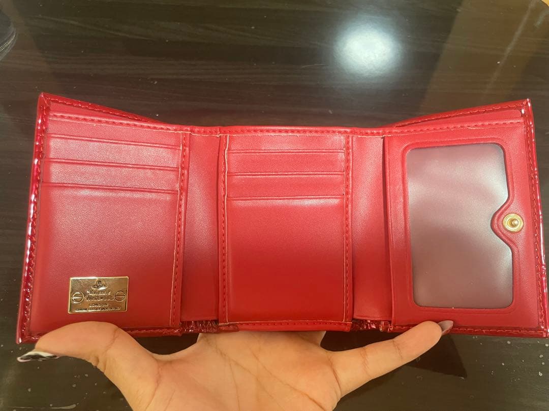 ぽ*へ様 Vivienne Westwood 三つ折り財布　レッド