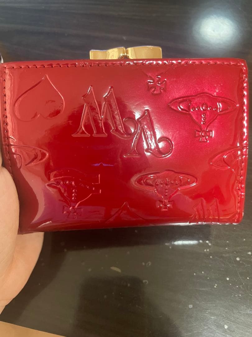 ぽ*へ様 Vivienne Westwood 三つ折り財布　レッド