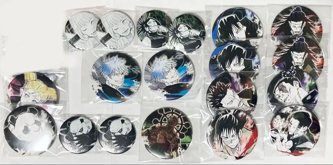 呪術廻戦展　コレクション缶バッジ　デコレクション缶バッジ