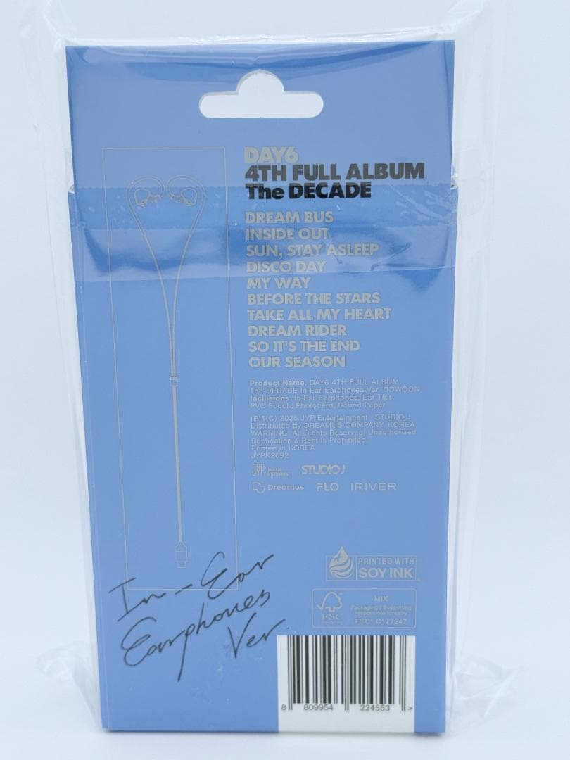 DAY6 The DECADE イヤホン DOWOON