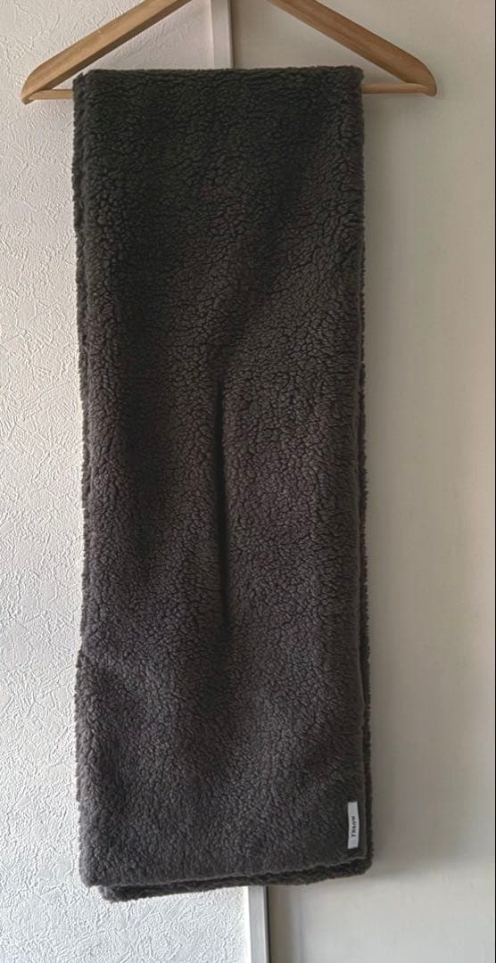 AP STUDIO THROW スロー ボアショール 別注色　カーキ　美品