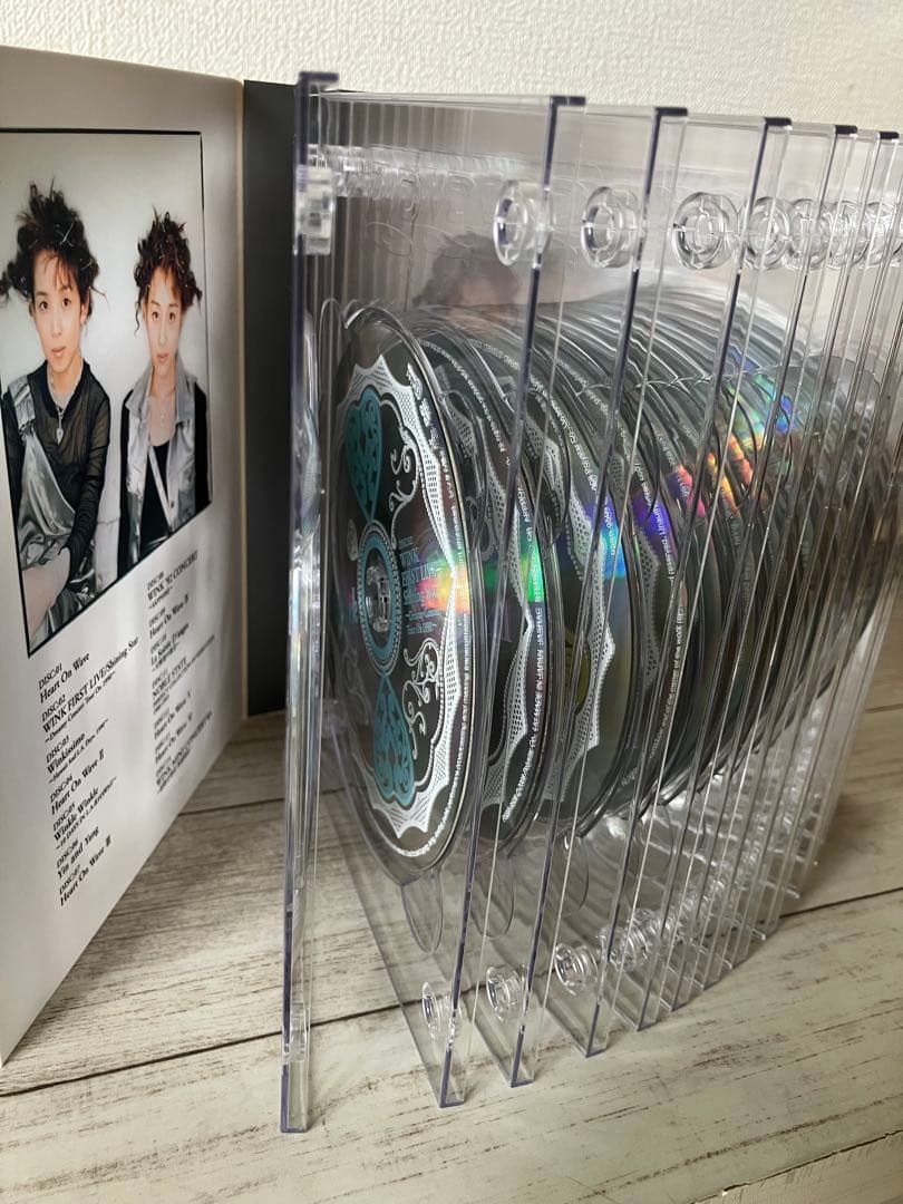 Wink ウインク ヴィジュアル全集　1988-1996 DVDBOX 14枚