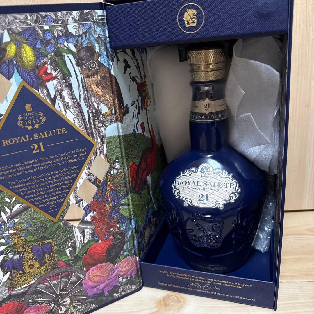  SALUTE 21年 ブレンデッドスコッチウイスキー　700ml ②