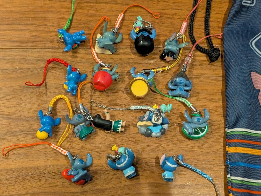 【希少】御当地　スティッチ キーホルダー　ストラップ　巾着袋　まとめ売り