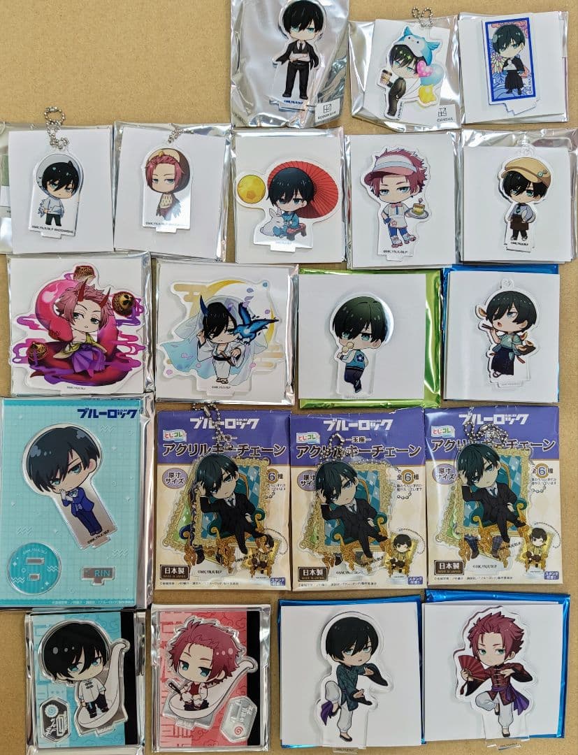 ブルーロック 糸師 凛 冴 アクリルスタンド 東武動物公園 チャイナカンフー