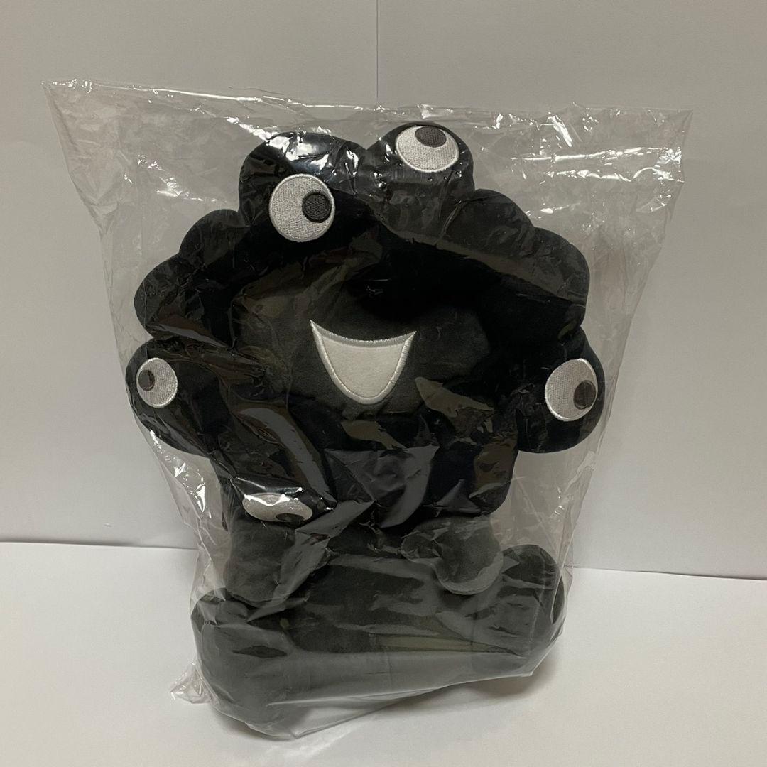 黒ミャクミャク お手玉風 Ｌサイズ ぬいぐるみ 大阪関西万博