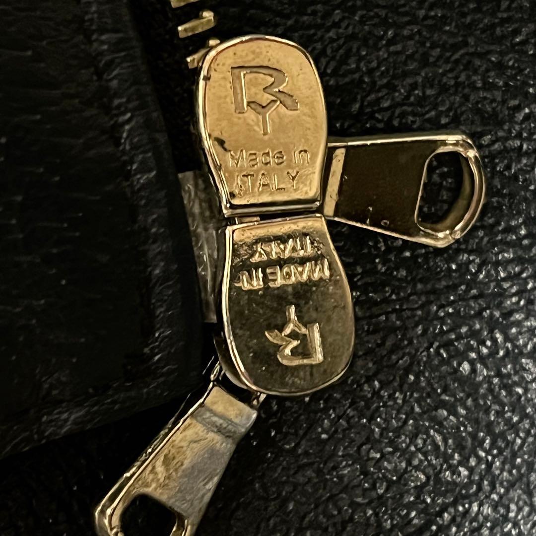 完売品　チンクアンタ×ドレステリア　レザージャケット　ネイビー　イタリア製