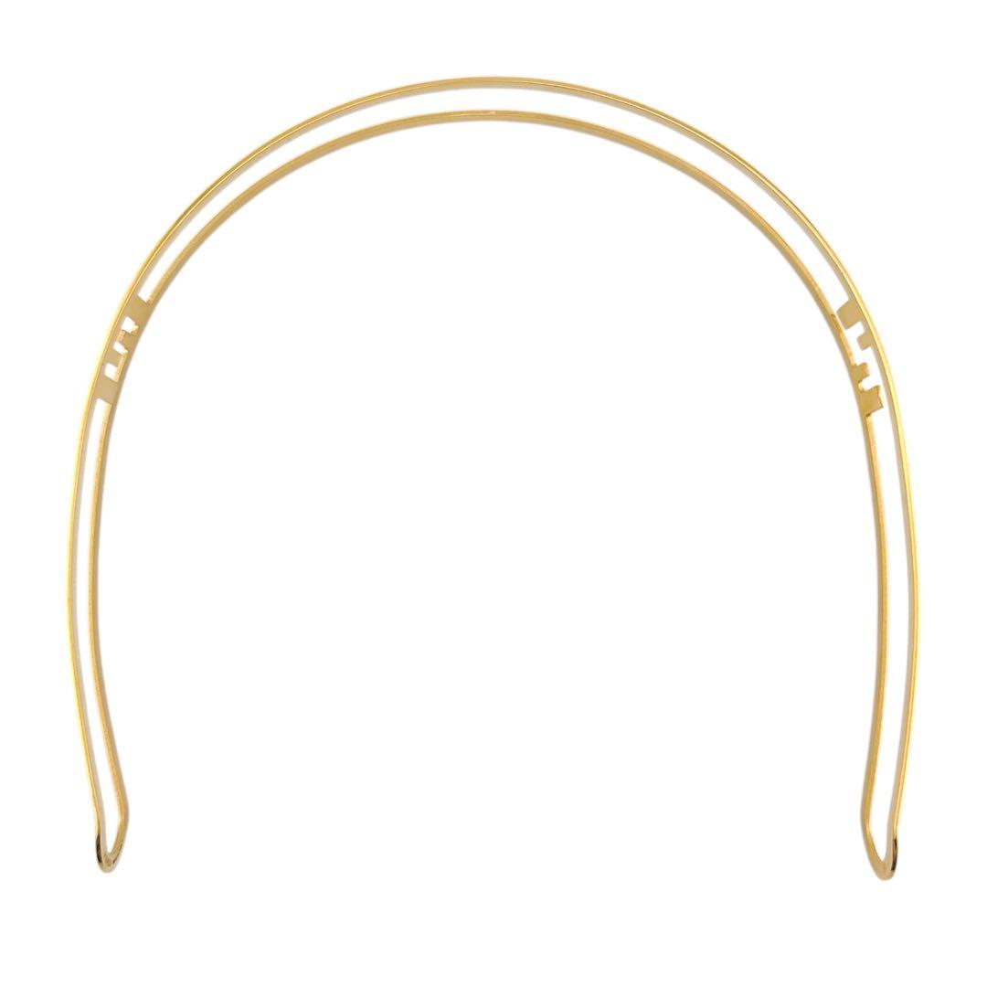 激レア◇化粧箱付き◇フェンディ カチューシャ ゴールド アクセサリー レディース