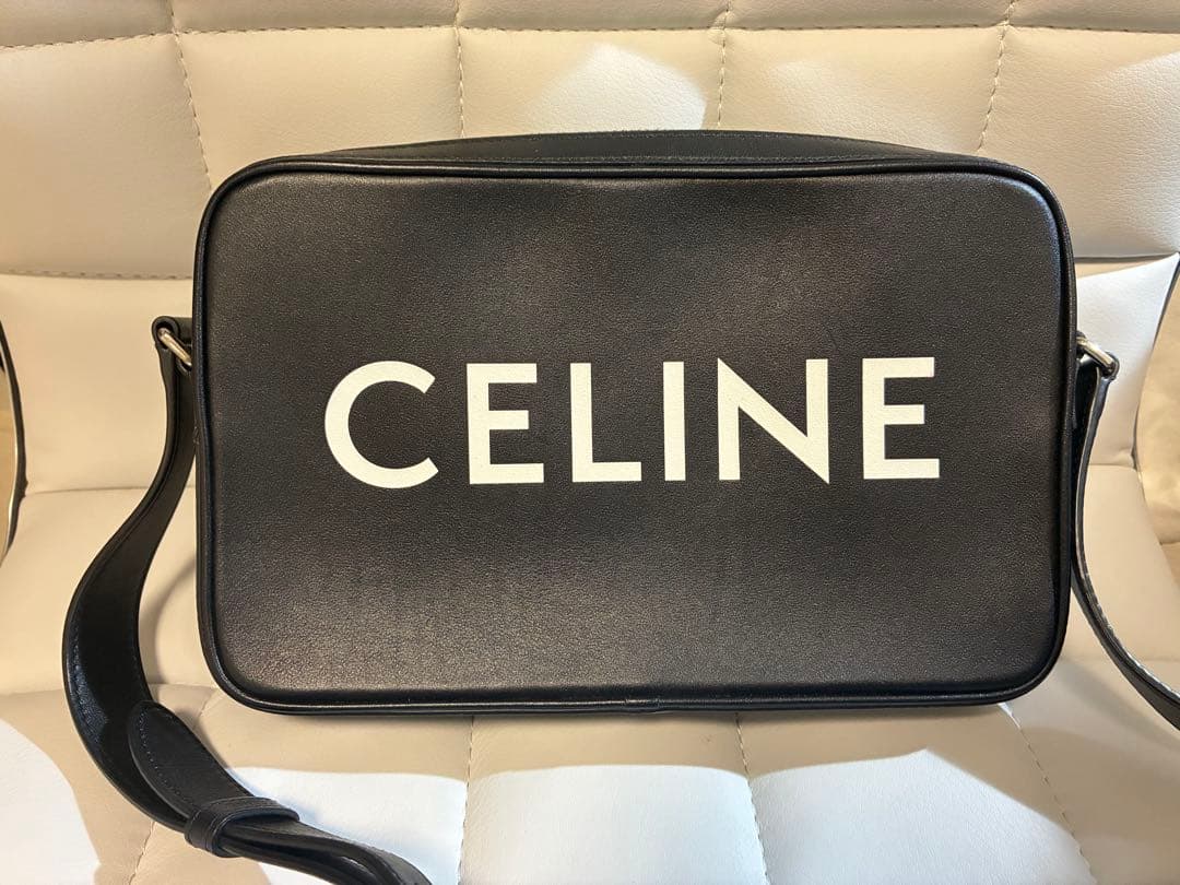 CELINEプリント ミディアム メッセンジャーバッグ / スムースカーフスキン