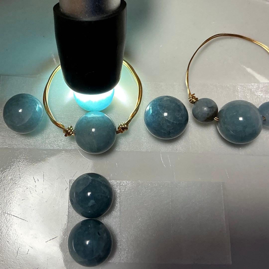 【専用】コン沢翡翠の珠　3珠　その2