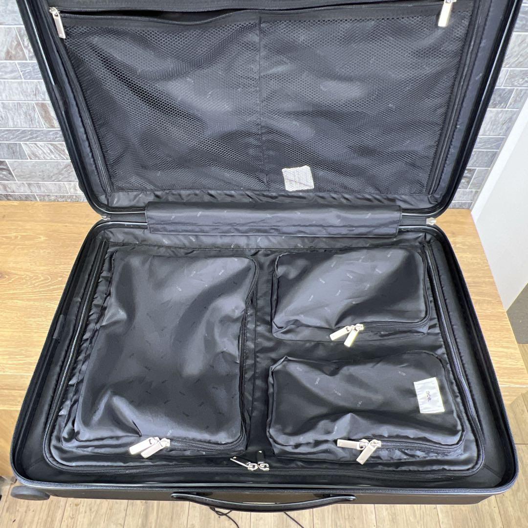 こころ【使用１回】美品　ace.　エース　キャリーケース　ファーニットZ