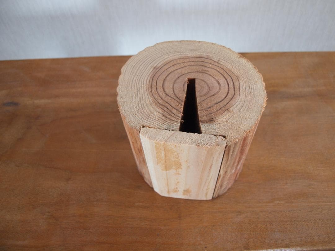 カフェテーブル　サイドテーブル　70x40x高79cm　キャスター付き　北山杉