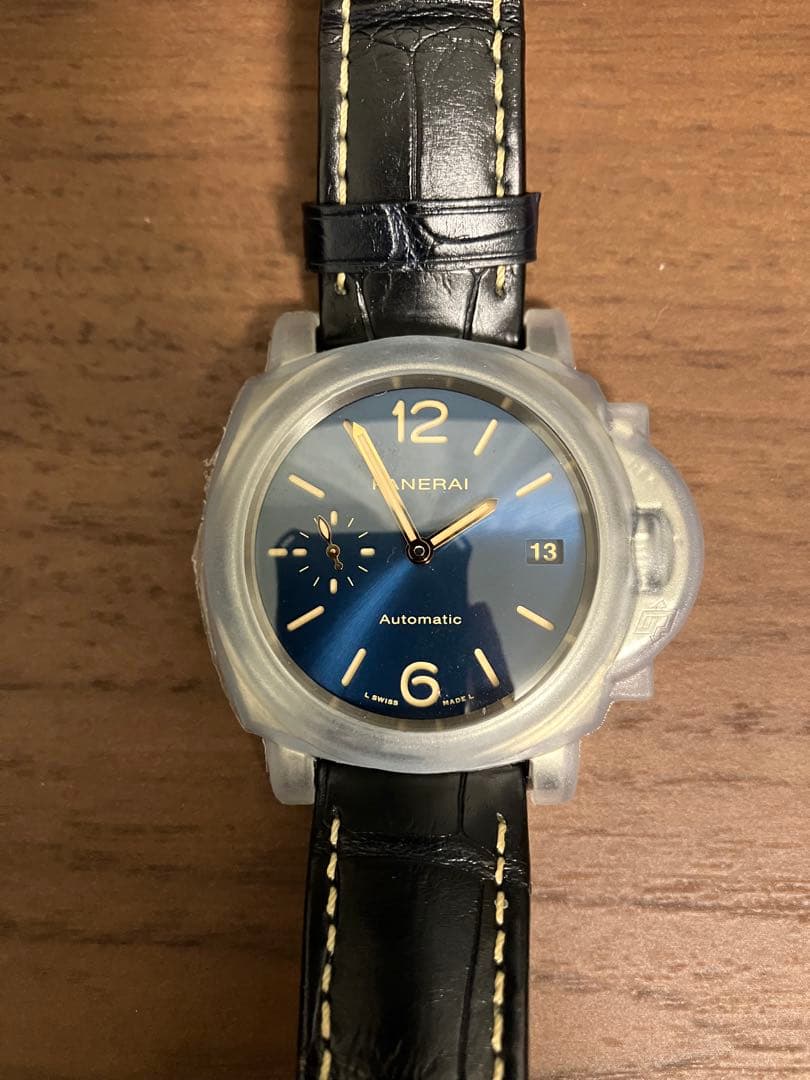 未使用　パネライ PAM00926 チタン 青文字盤