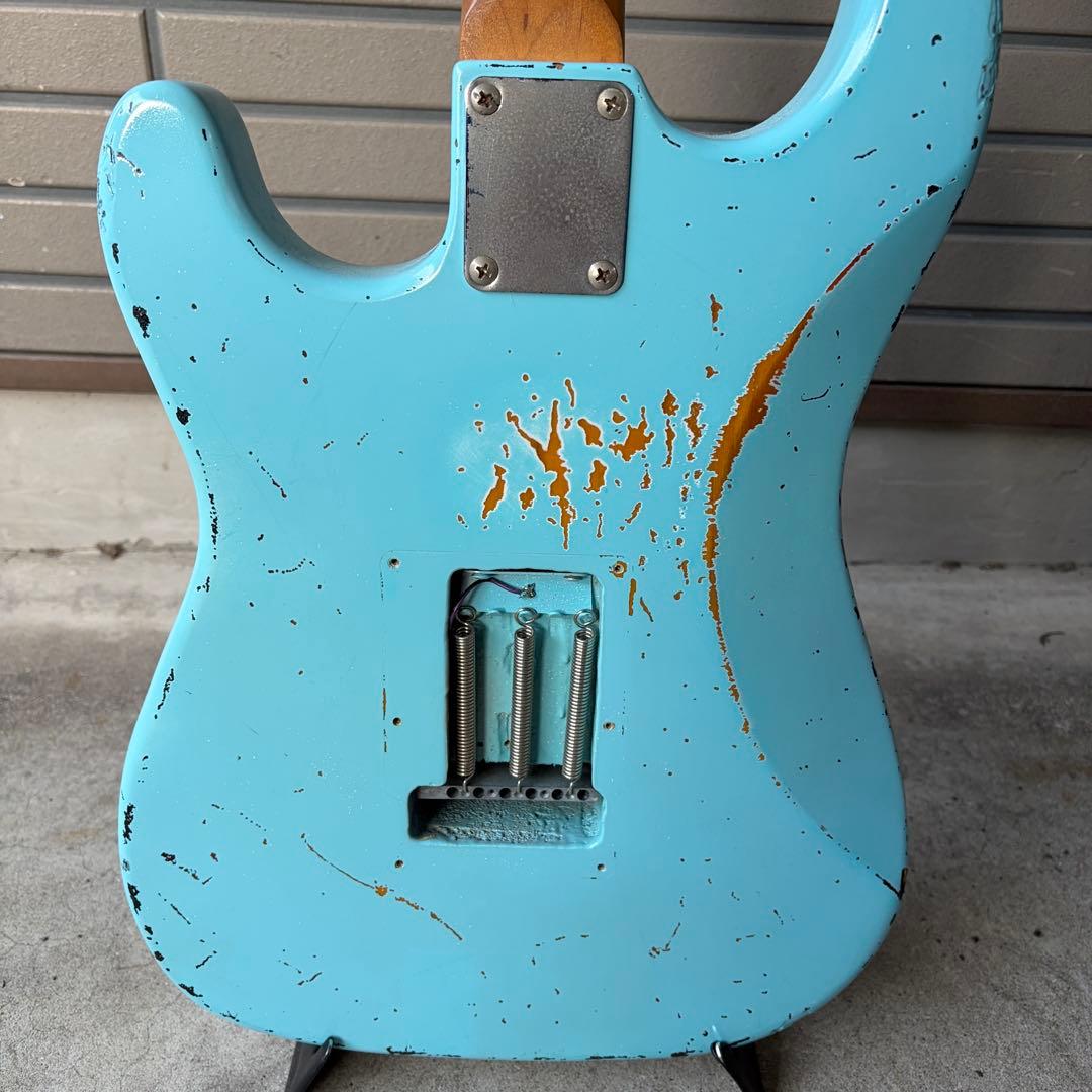 ★SonicBlue Relic Multilayer Stratocaster