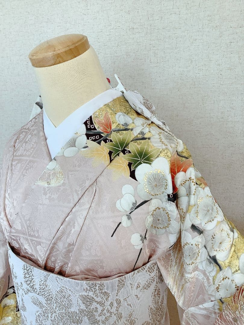 マーベラス3044　振袖のみ　くすみピンク