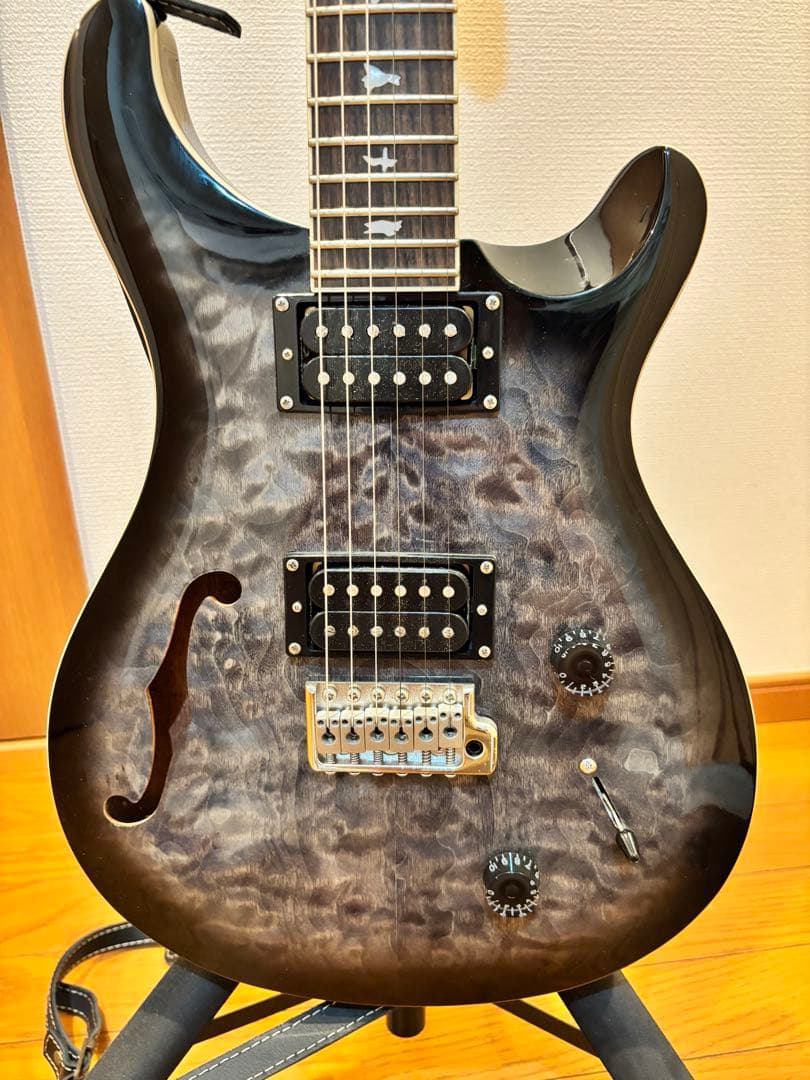 PRS SE Custom 22エレキギター ブラック/グレー