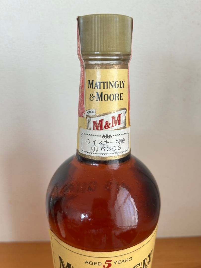 MATTINGLY & MOORE マッティングリー＆ムーア 5年 特級