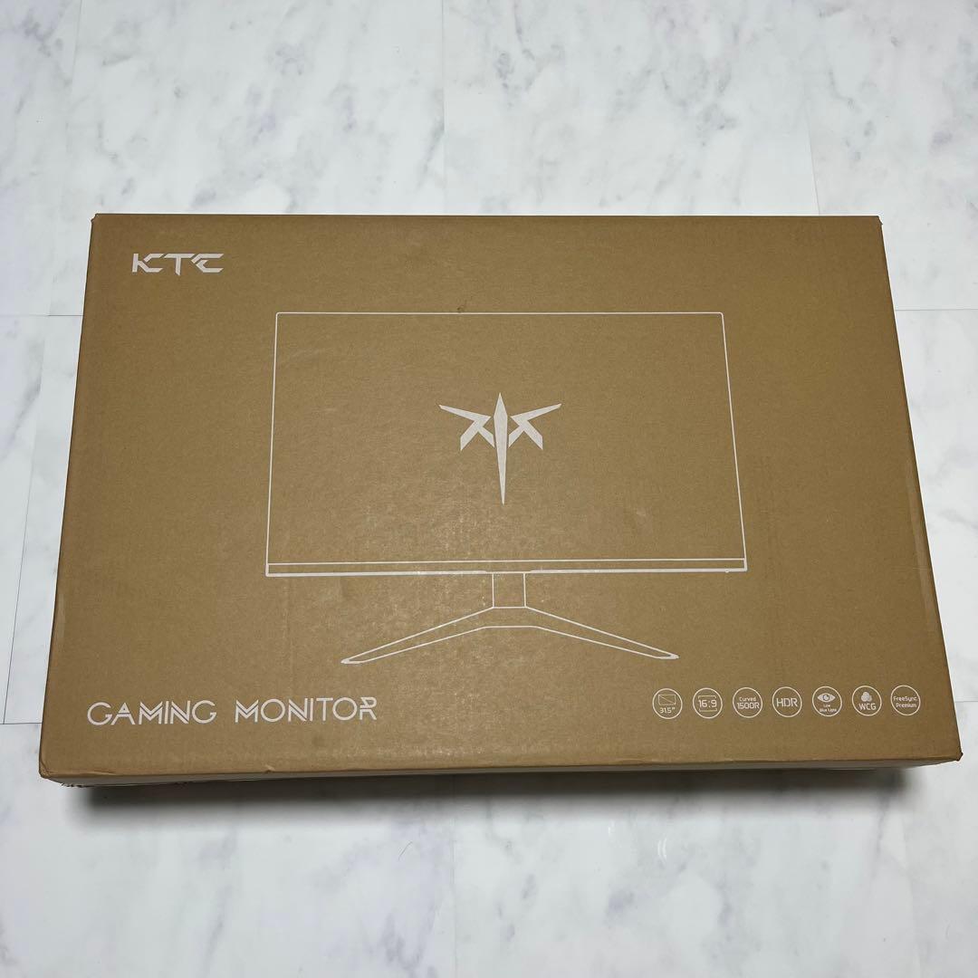 KTC 32インチ 湾曲ゲーミングモニター　1080P 165Hz
