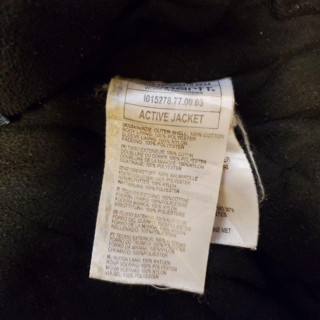 【Carhartt/カーハート】アクティブ ジャケット ネイビー 希少サイズ