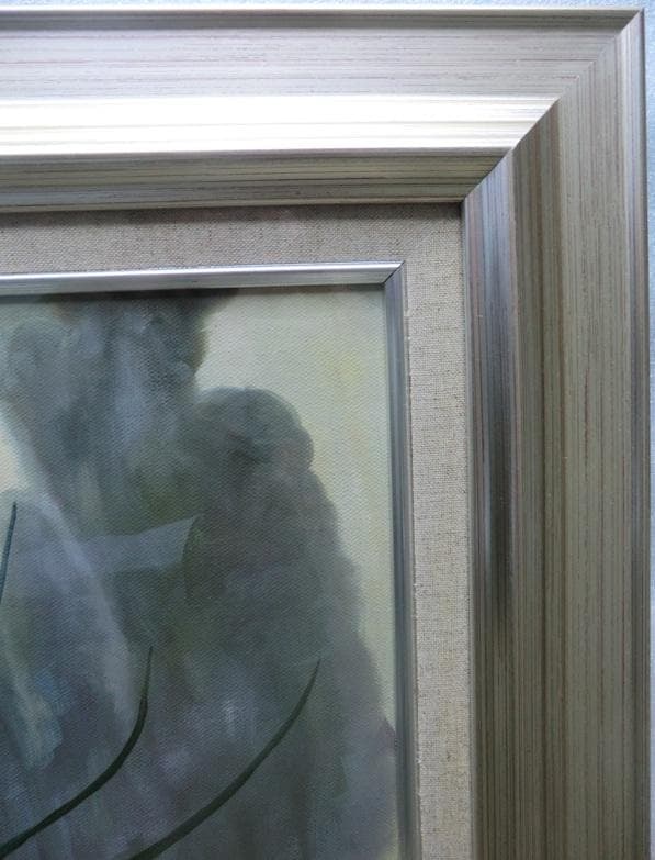 田中一村　代表作「アダンの海辺」　油彩　模写