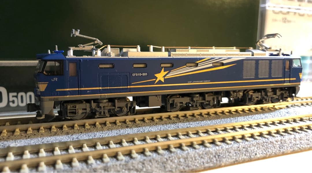 【中古・美品】KATO 3065-1 EF510-500 北斗星色