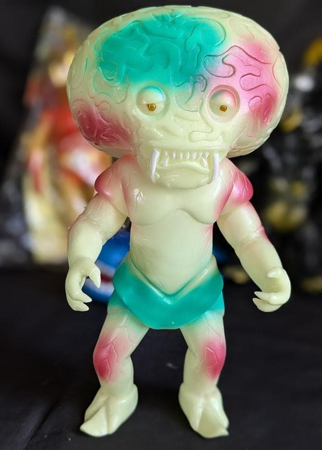 スペクトルマン＆登場怪獣（ベアモデル・マスダヤ復刻）ソフビフィギュア４体セット